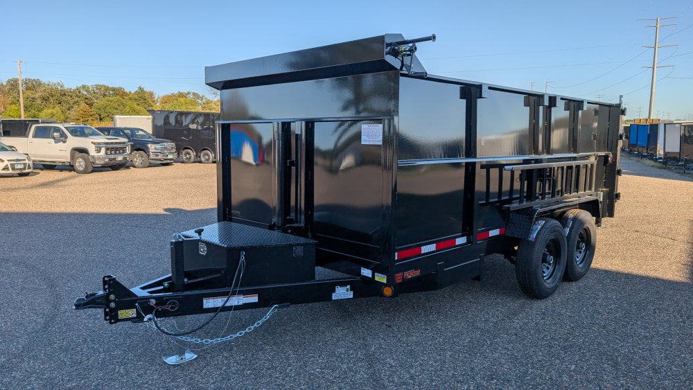 83"x14' Quality Steel & Aluminum Dump