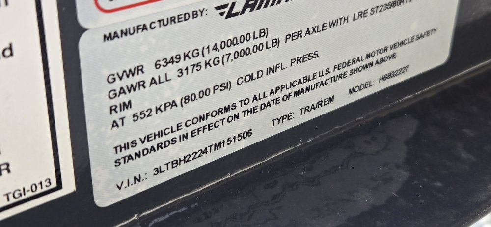 83"x22' Lamar Equipment