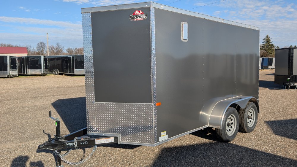 6'x12' Rock Solid Cargo Enclosed Cargo