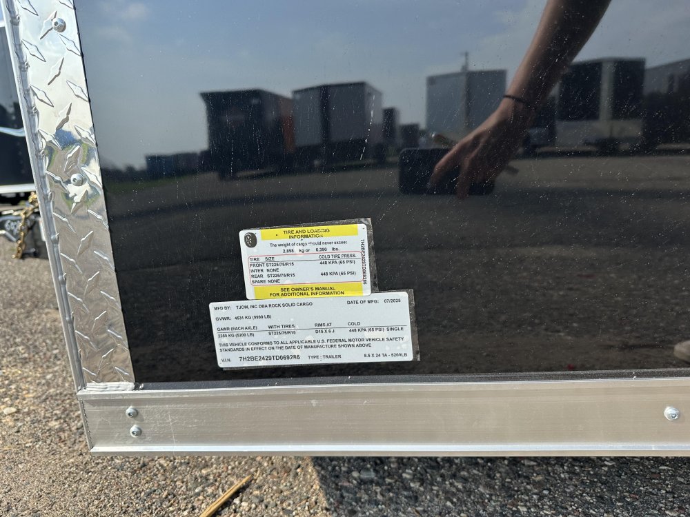 8.5'x24' Rock Solid Cargo Enclosed Cargo