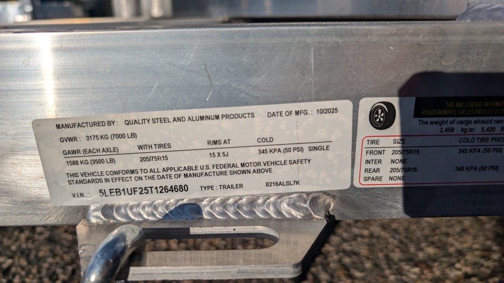 82"x16' Quality Steel & Aluminum Utility