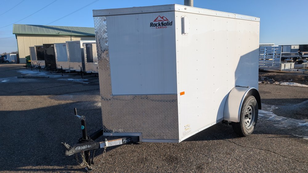 5'x8' Rock Solid Cargo Enclosed Cargo