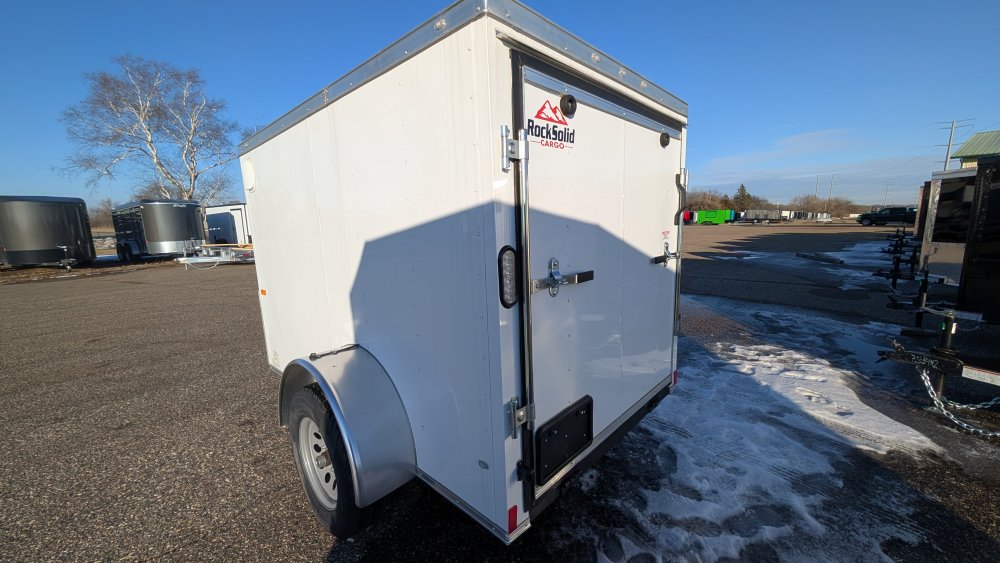 5'x8' Rock Solid Cargo Enclosed Cargo