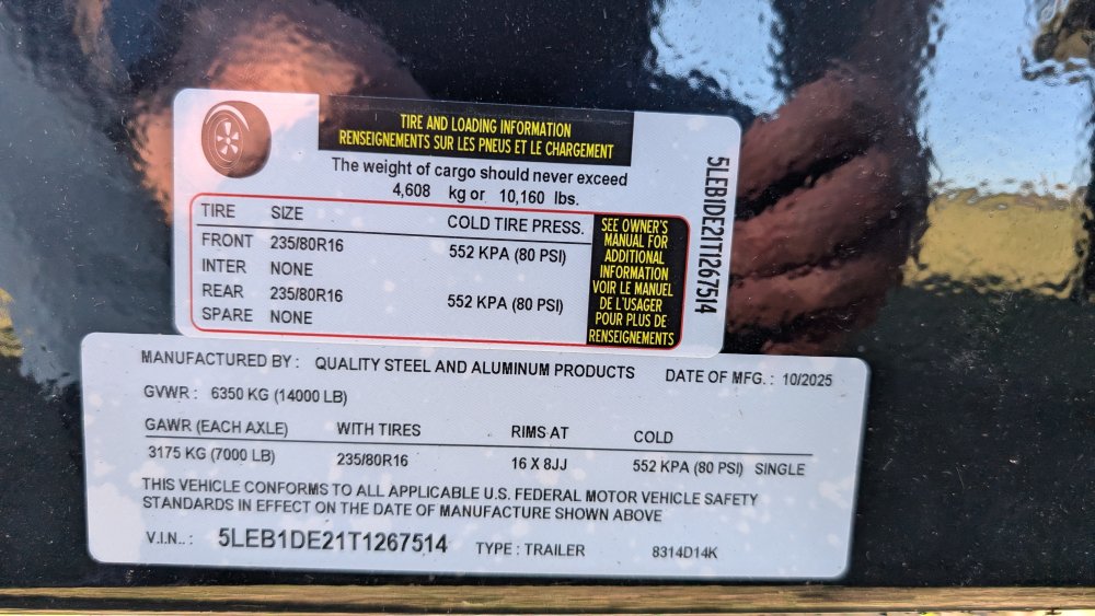 83"x14' Quality Steel & Aluminum Dump