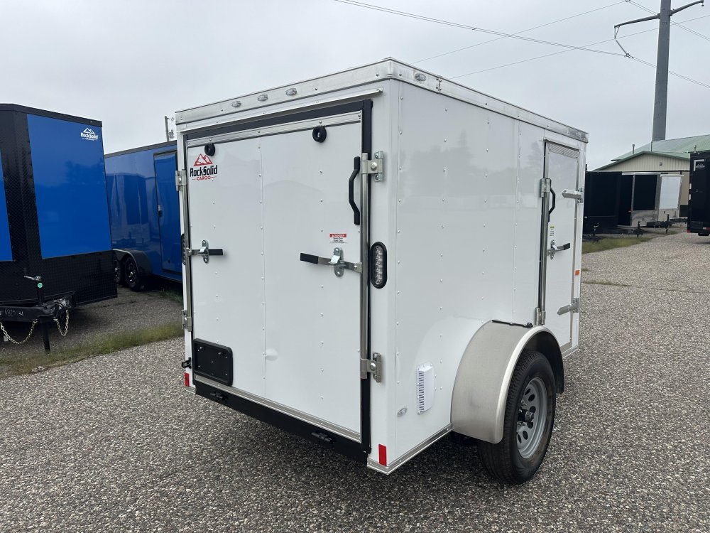 5'x8' Rock Solid Cargo Enclosed Cargo