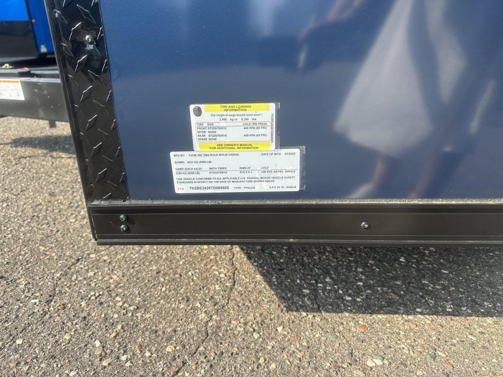 8.5'x24' Rock Solid Cargo Enclosed Cargo
