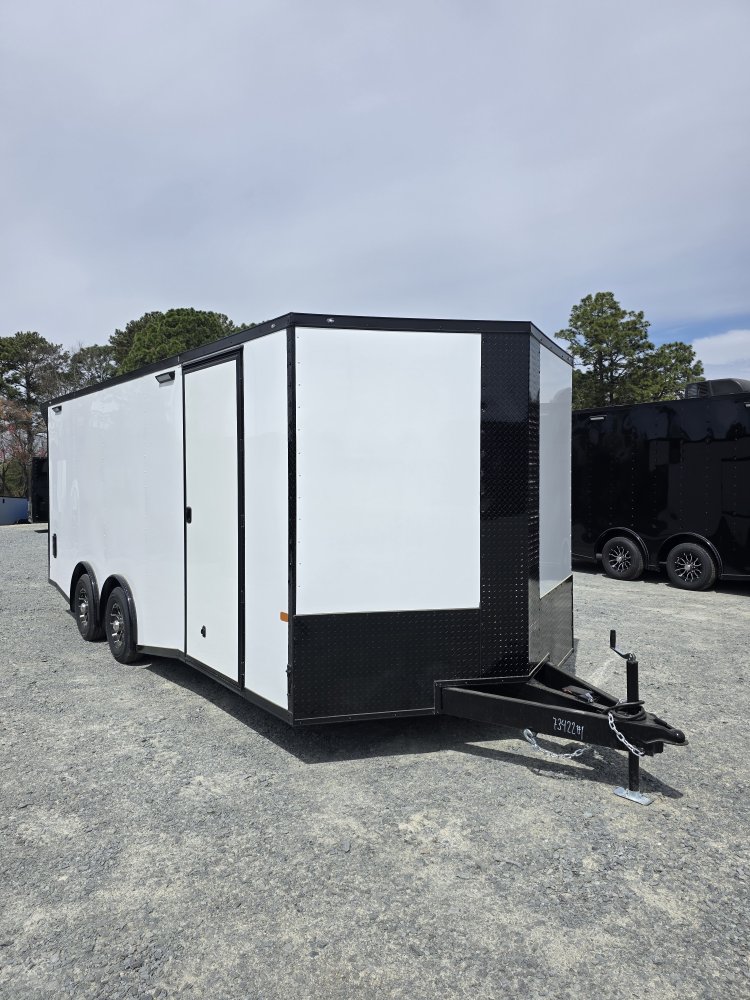 8' 6"x20' Rock Solid Cargo Enclosed Car Hauler