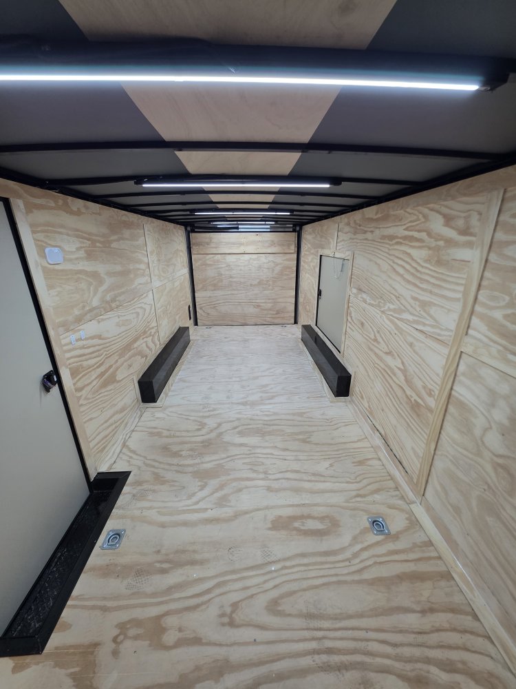 8' 6"x20' Rock Solid Cargo Enclosed Car Hauler