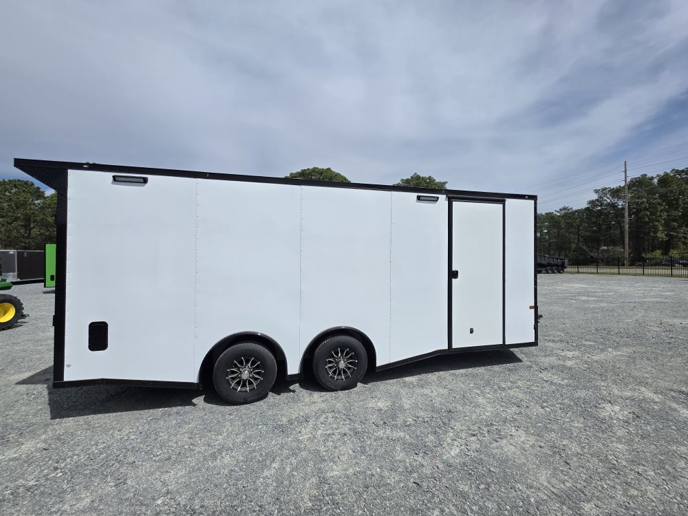 8' 6"x20' Rock Solid Cargo Enclosed Car Hauler