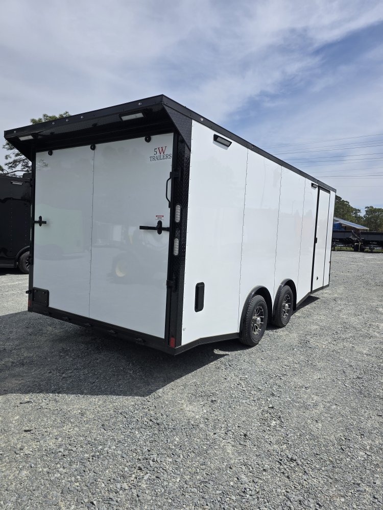 8' 6"x20' Rock Solid Cargo Enclosed Car Hauler