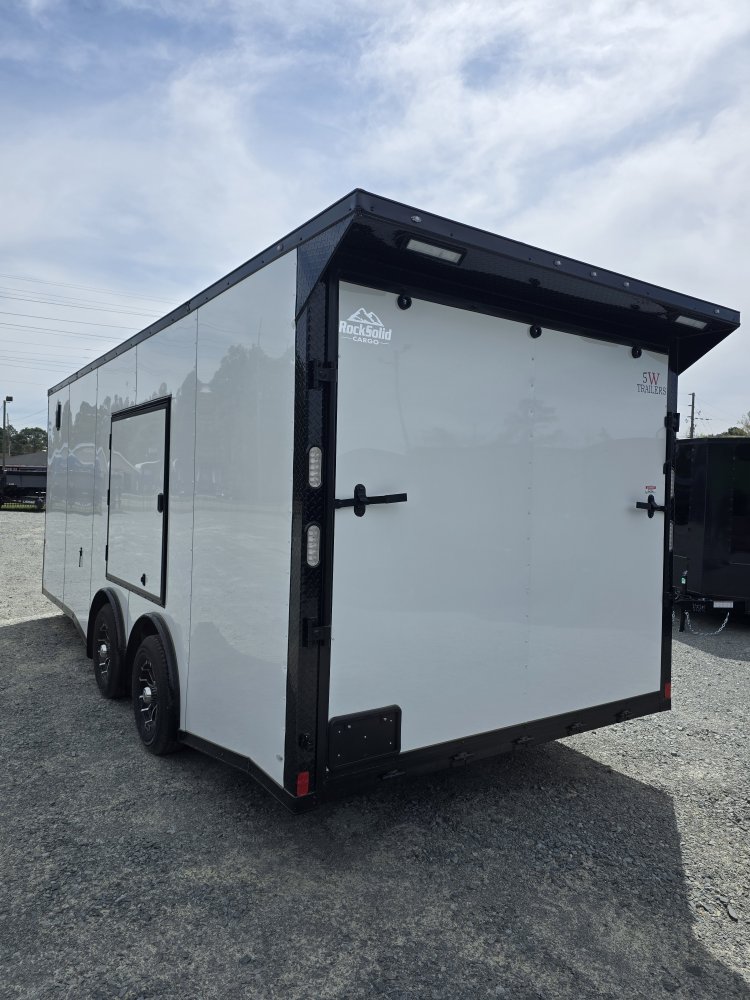 8' 6"x20' Rock Solid Cargo Enclosed Car Hauler