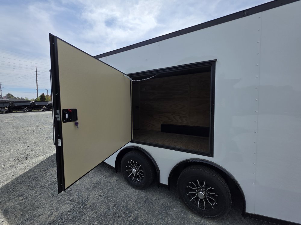 8' 6"x20' Rock Solid Cargo Enclosed Car Hauler