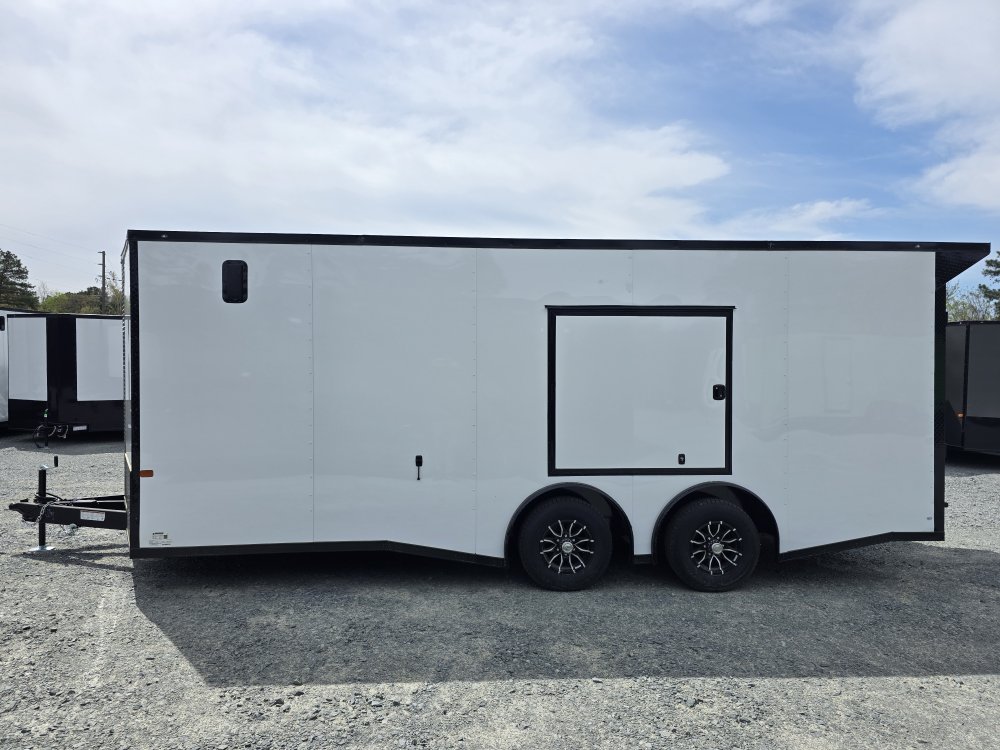 8' 6"x20' Rock Solid Cargo Enclosed Car Hauler
