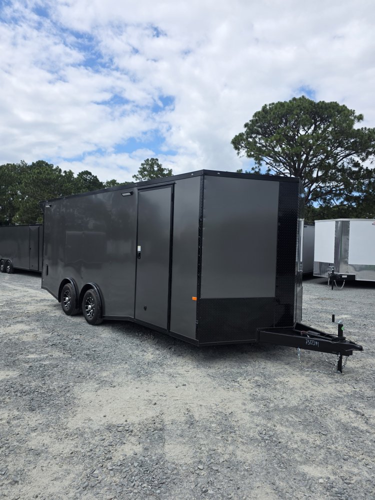 8' 6"x20' Rock Solid Cargo Enclosed Car Hauler