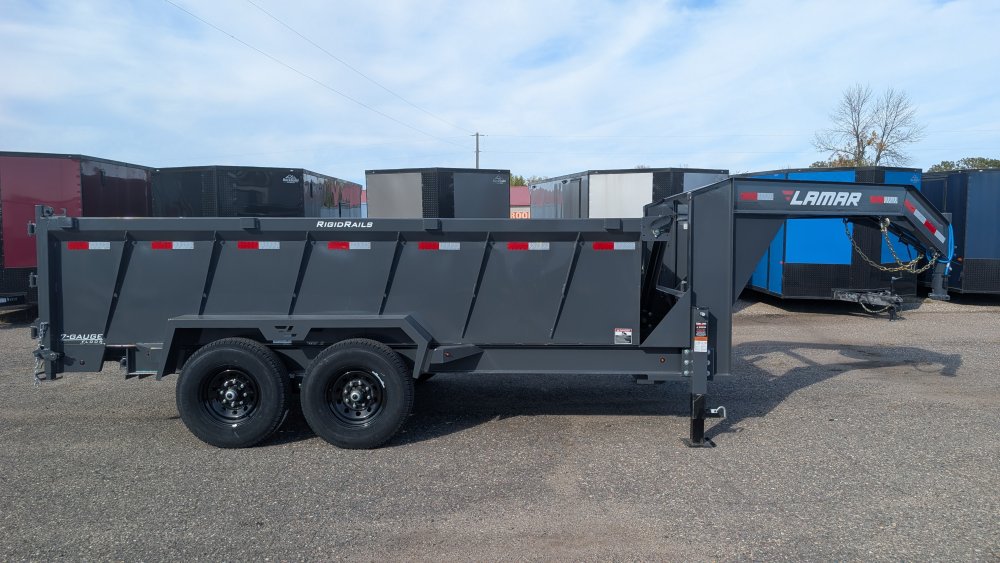 83"x14' Lamar Dump
