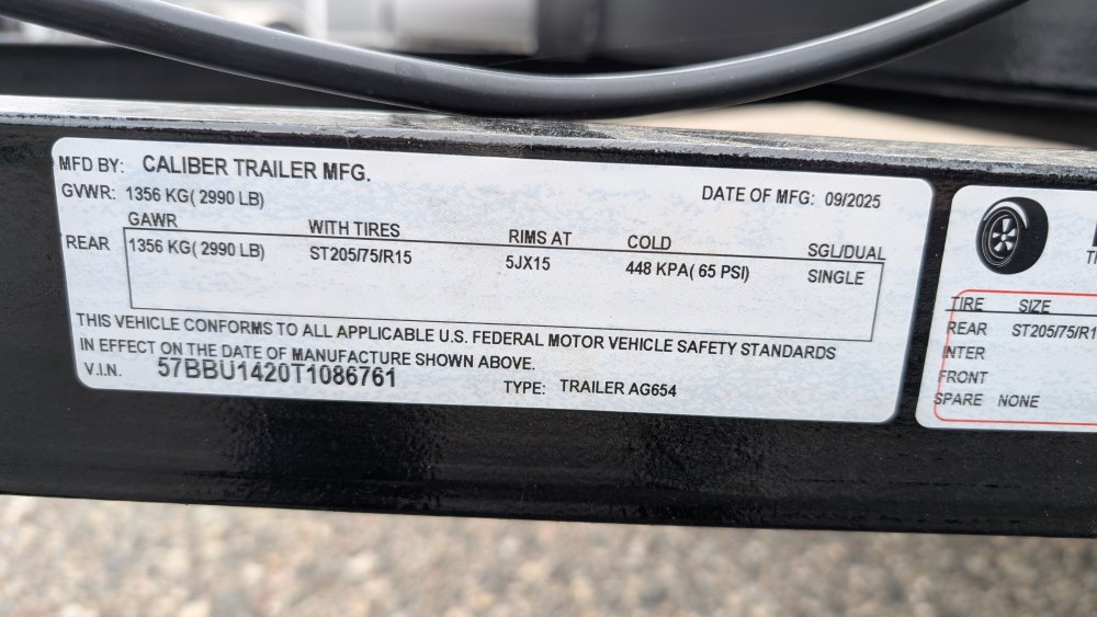 6' 6"x14' Caliber Utility