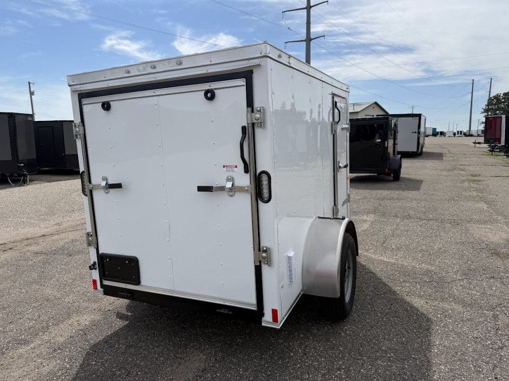 5'x8' Rock Solid Cargo Enclosed Cargo