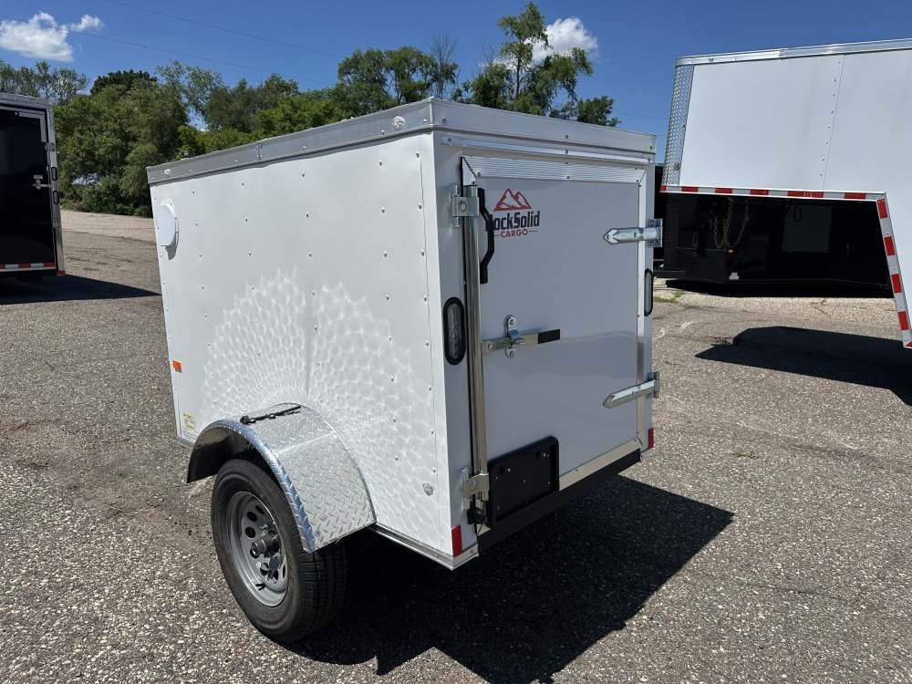 4'x6' Rock Solid Cargo Enclosed Cargo