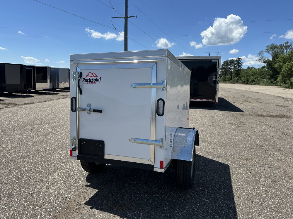 4'x6' Rock Solid Cargo Enclosed Cargo