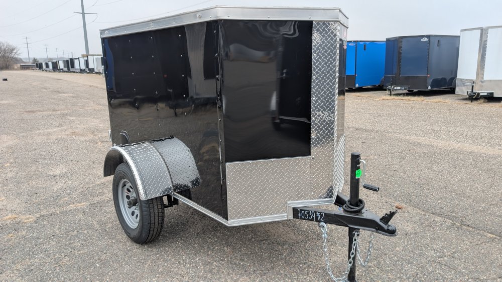 4'x6' Rock Solid Cargo Enclosed Cargo