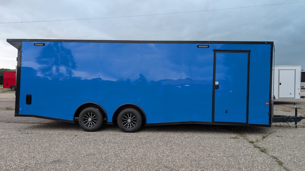 8' 6"x24' Rock Solid Cargo Enclosed Car Hauler