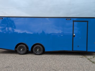 8' 6"x24' Rock Solid Cargo Enclosed Car Hauler