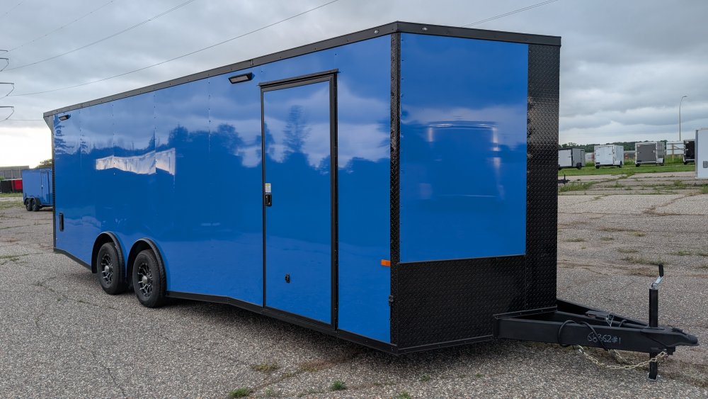 8' 6"x24' Rock Solid Cargo Enclosed Car Hauler