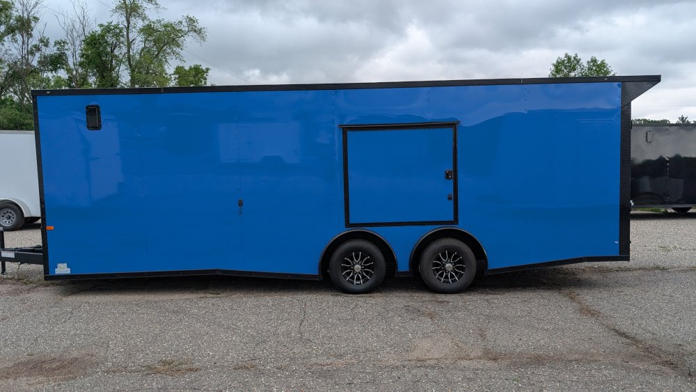 8' 6"x24' Rock Solid Cargo Enclosed Car Hauler