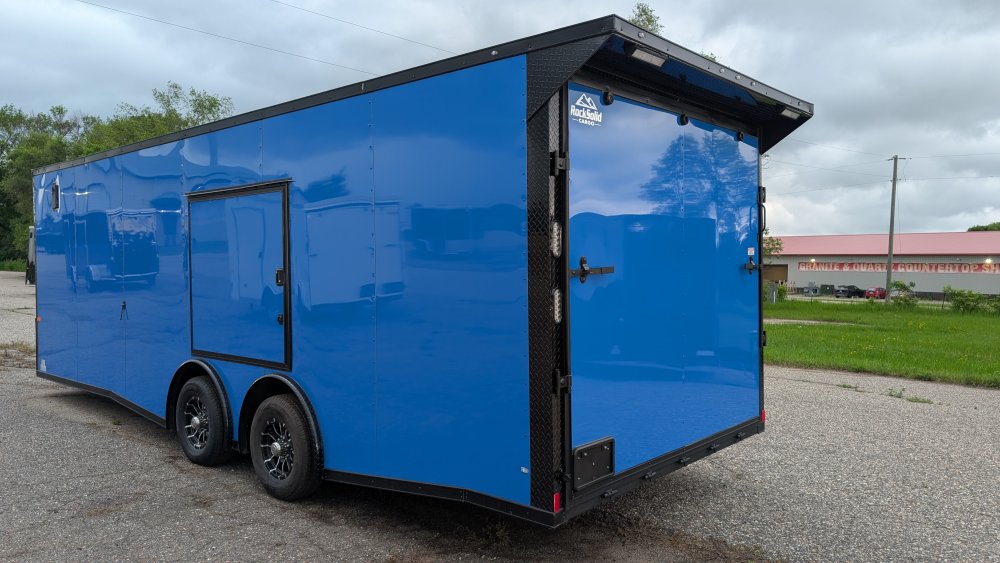 8' 6"x24' Rock Solid Cargo Enclosed Car Hauler