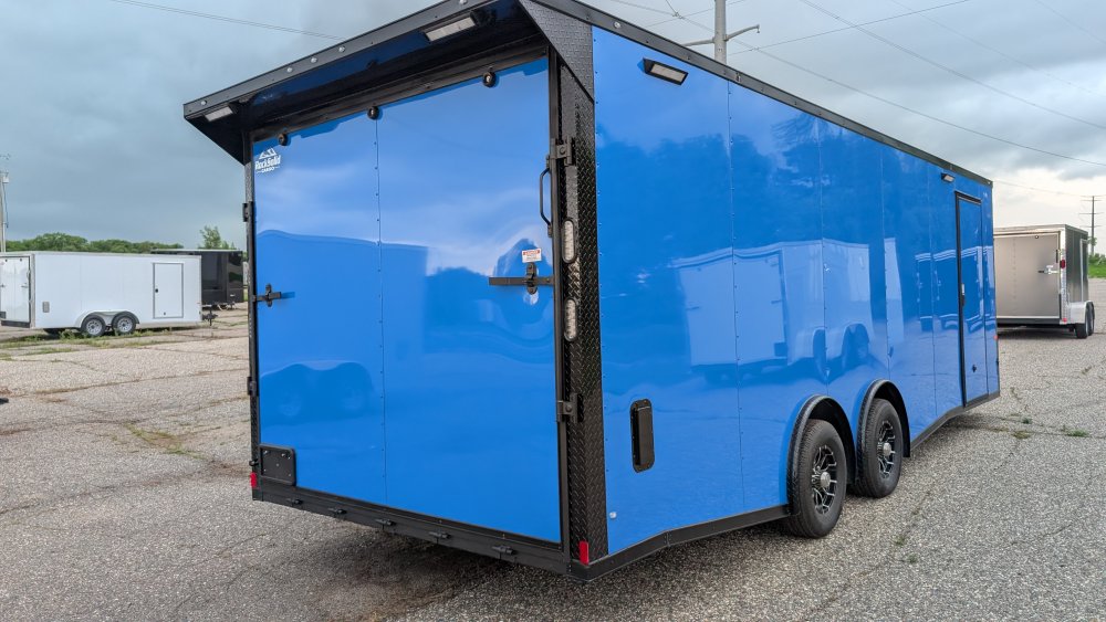 8' 6"x24' Rock Solid Cargo Enclosed Car Hauler