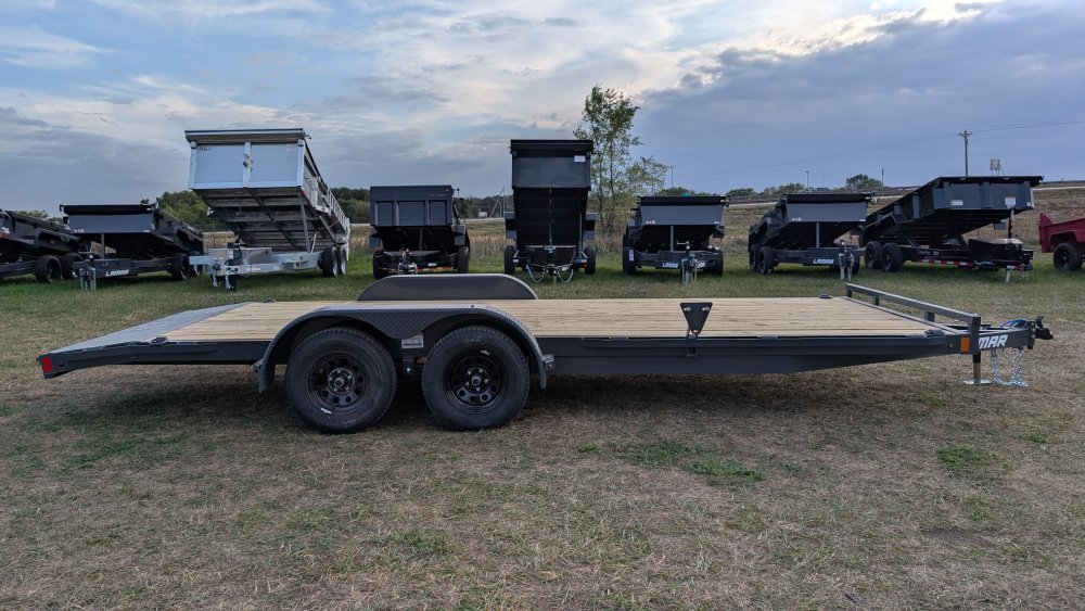 83"x20' LAMAR Flatbed Car Hauler