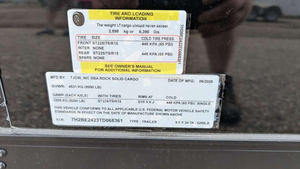 8' 6"x24' Rock Solid Cargo Enclosed Cargo