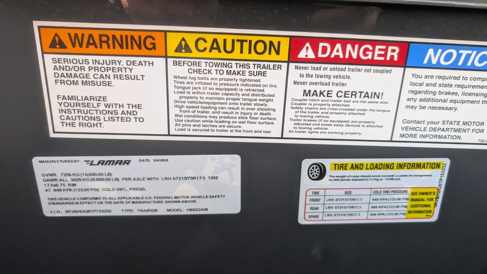 102"x24' Lamar Equipment