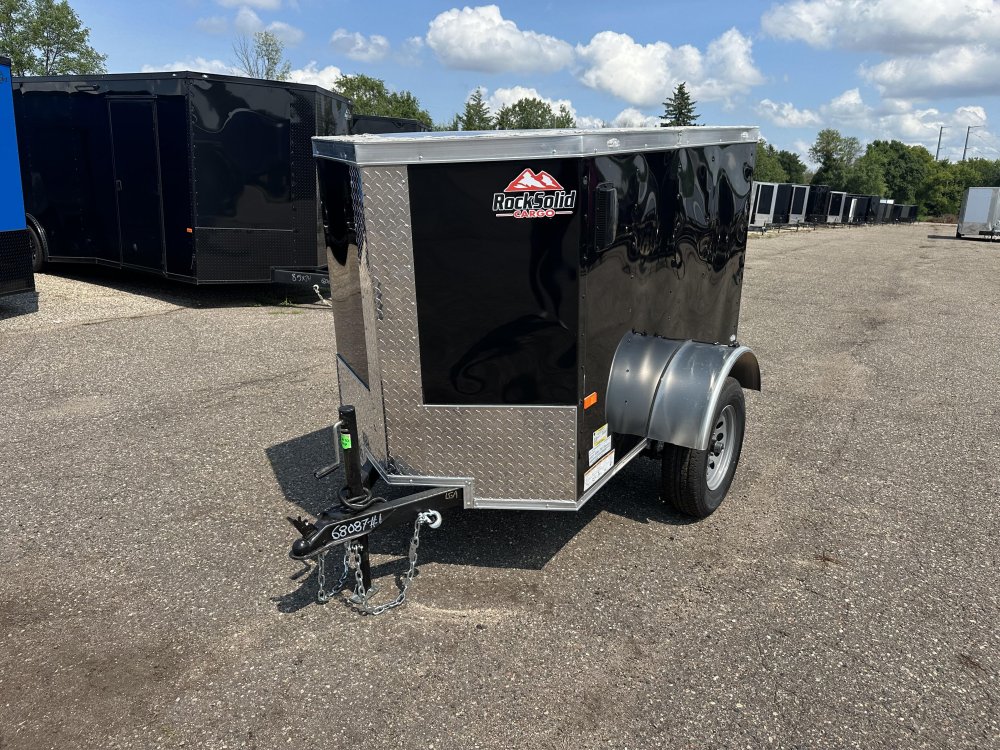 4'x6' Rock Solid Cargo Enclosed Cargo