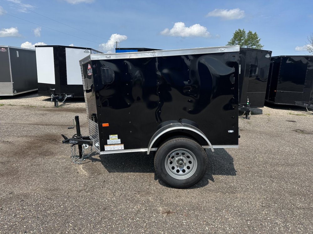 4'x6' Rock Solid Cargo Enclosed Cargo