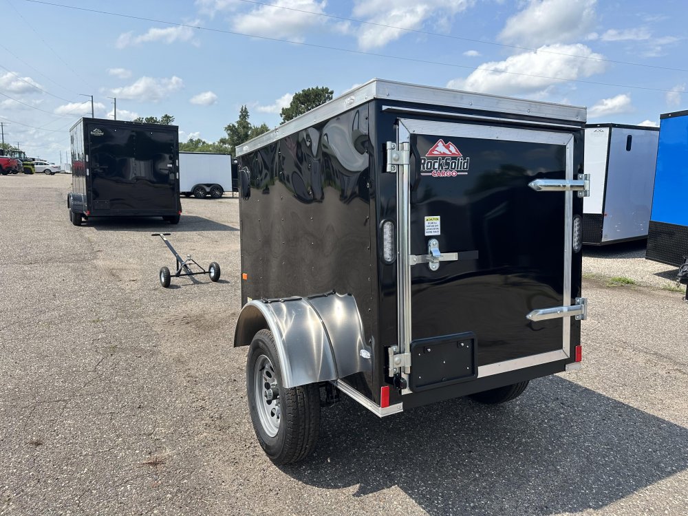 4'x6' Rock Solid Cargo Enclosed Cargo