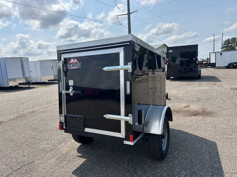 4'x6' Rock Solid Cargo Enclosed Cargo