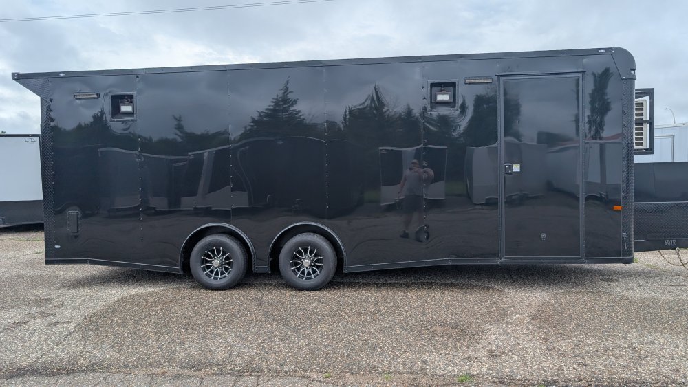 8.5'x24' Rock Solid Cargo Enclosed Car Hauler