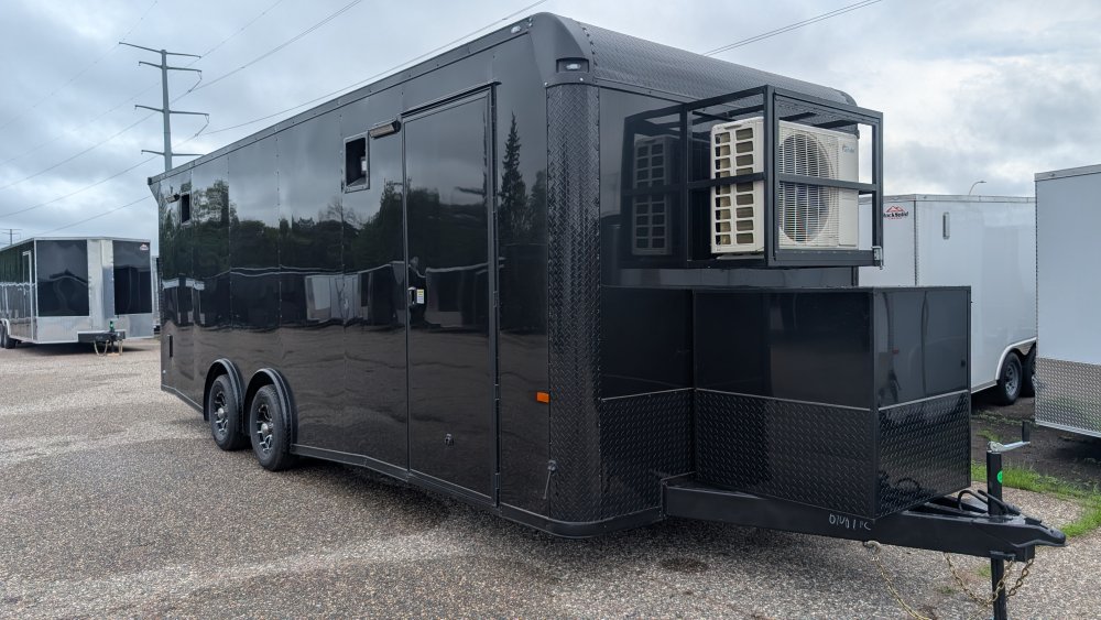 8.5'x24' Rock Solid Cargo Enclosed Car Hauler