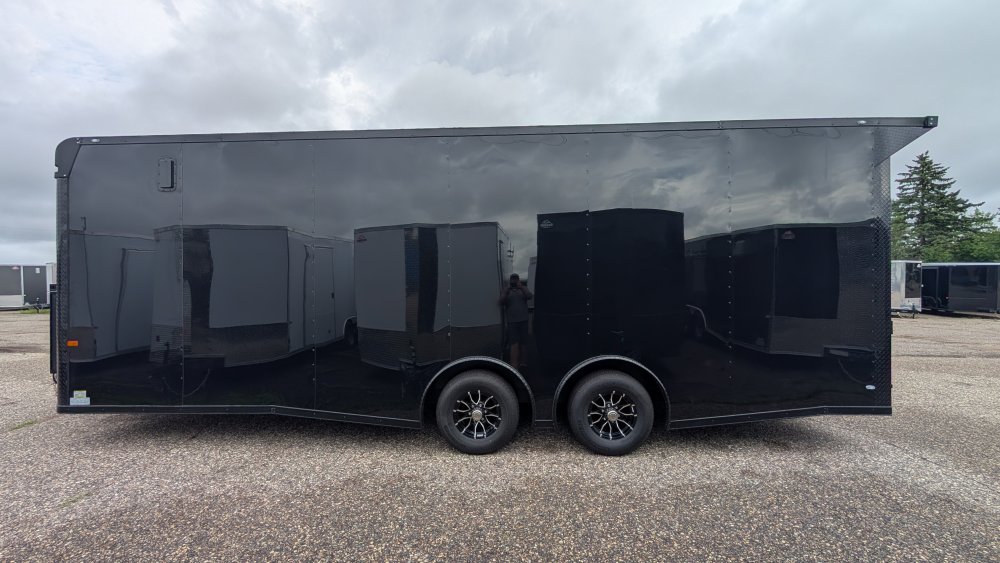 8.5'x24' Rock Solid Cargo Enclosed Car Hauler
