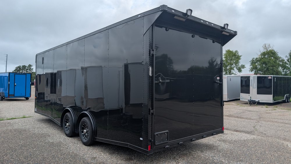 8.5'x24' Rock Solid Cargo Enclosed Car Hauler
