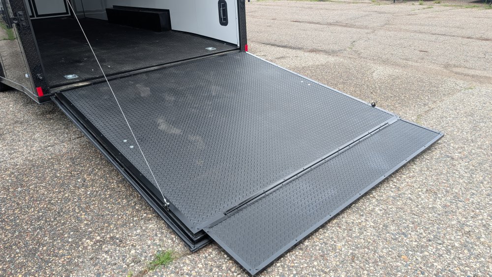 8.5'x24' Rock Solid Cargo Enclosed Car Hauler