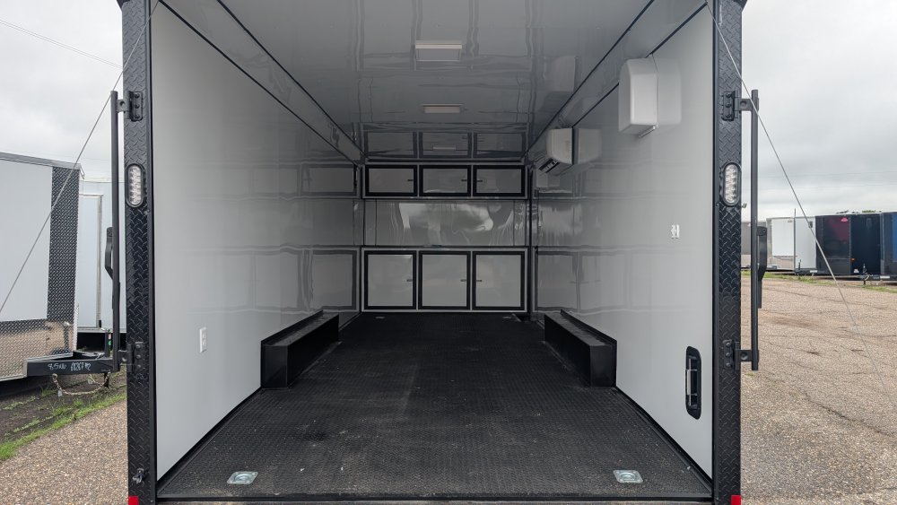8.5'x24' Rock Solid Cargo Enclosed Car Hauler