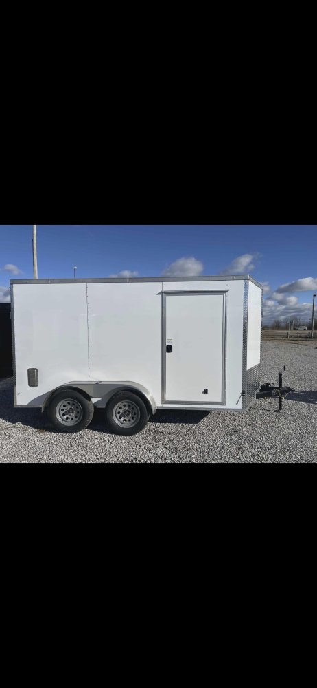 7'x12' Rock Solid Cargo Enclosed Cargo
