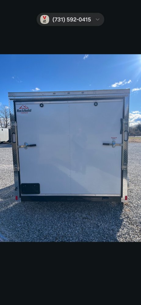 7'x12' Rock Solid Cargo Enclosed Cargo