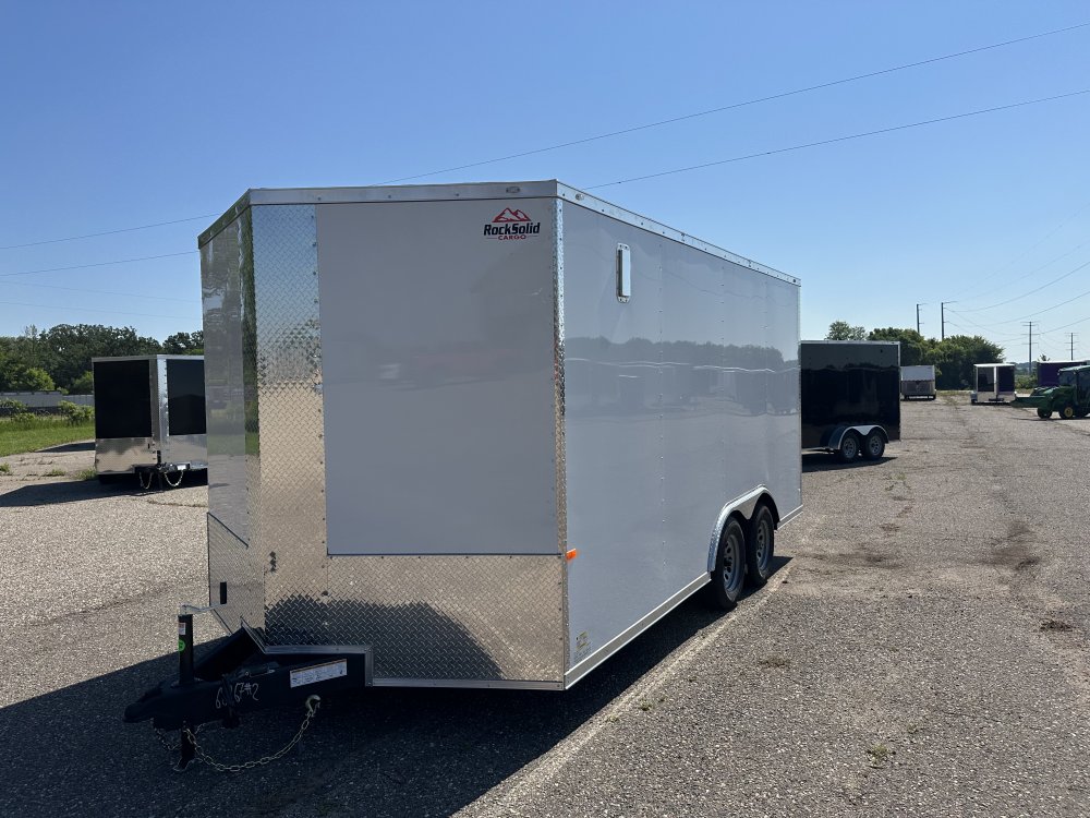 8.5'x16' Rock Solid Cargo Enclosed Cargo