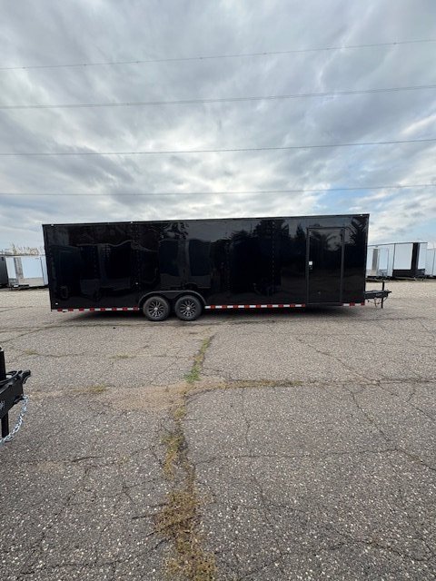 8' 6"x28' Rock Solid Cargo Enclosed Car Hauler
