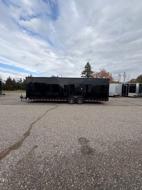 8' 6"x28' Rock Solid Cargo Enclosed Car Hauler