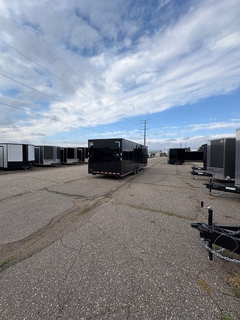 8' 6"x28' Rock Solid Cargo Enclosed Car Hauler