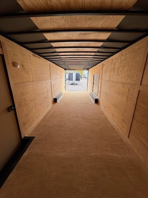 8' 6"x28' Rock Solid Cargo Enclosed Car Hauler